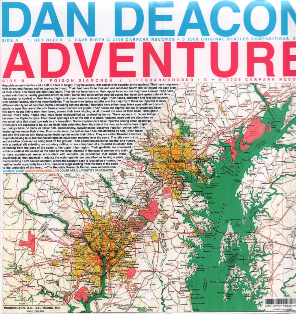 Dan Deacon / Adventure Split - Vinyl LP
