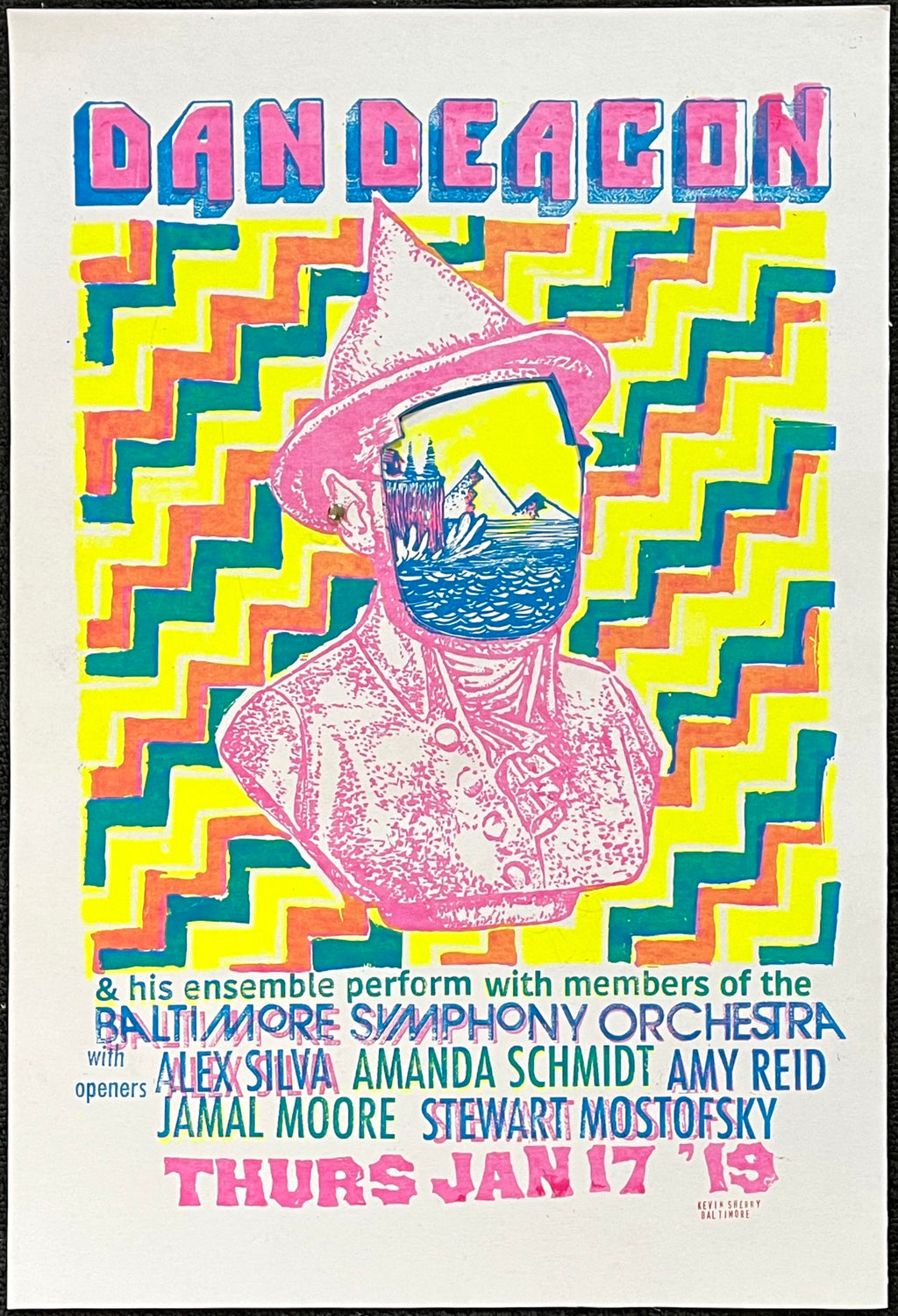 Show Poster (screen print) - Baltimore Symphony Orchestra - 2019