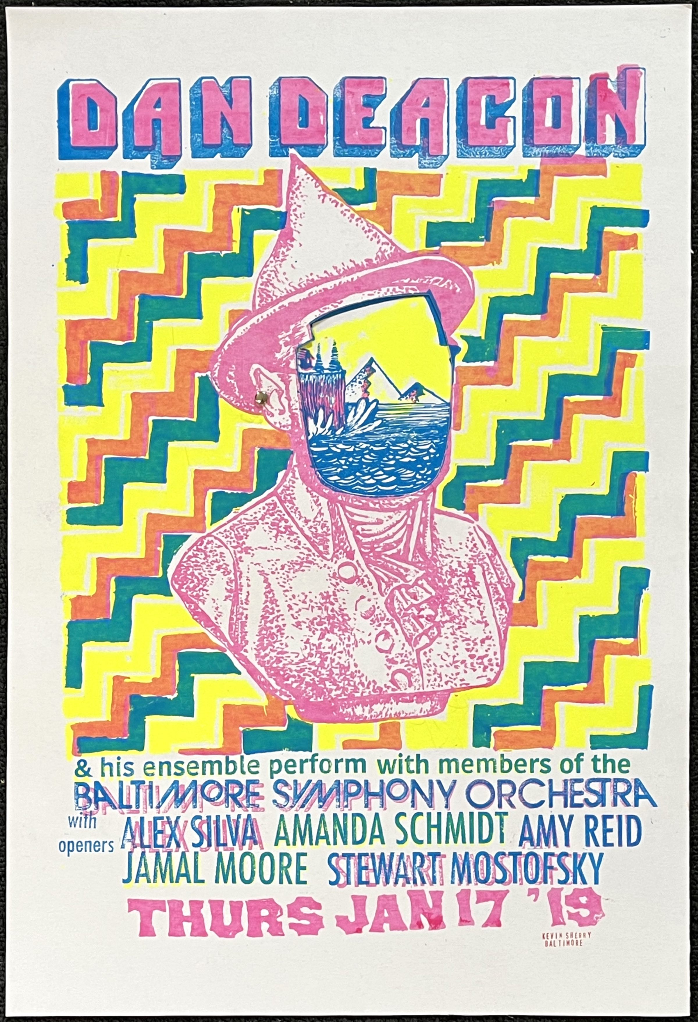 Show Poster (screen print) - Baltimore Symphony Orchestra - 2019