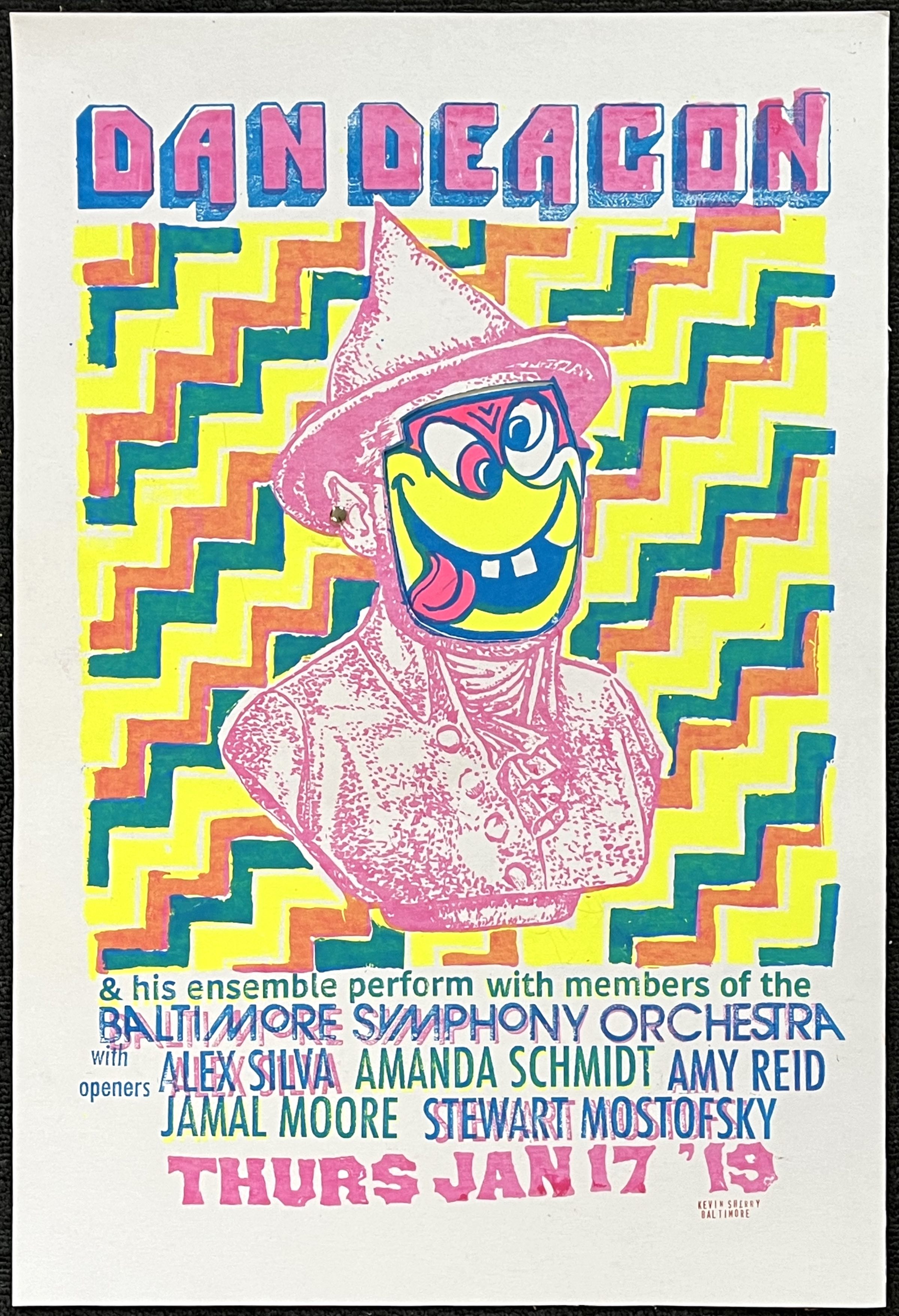 Show Poster (screen print) - Baltimore Symphony Orchestra - 2019
