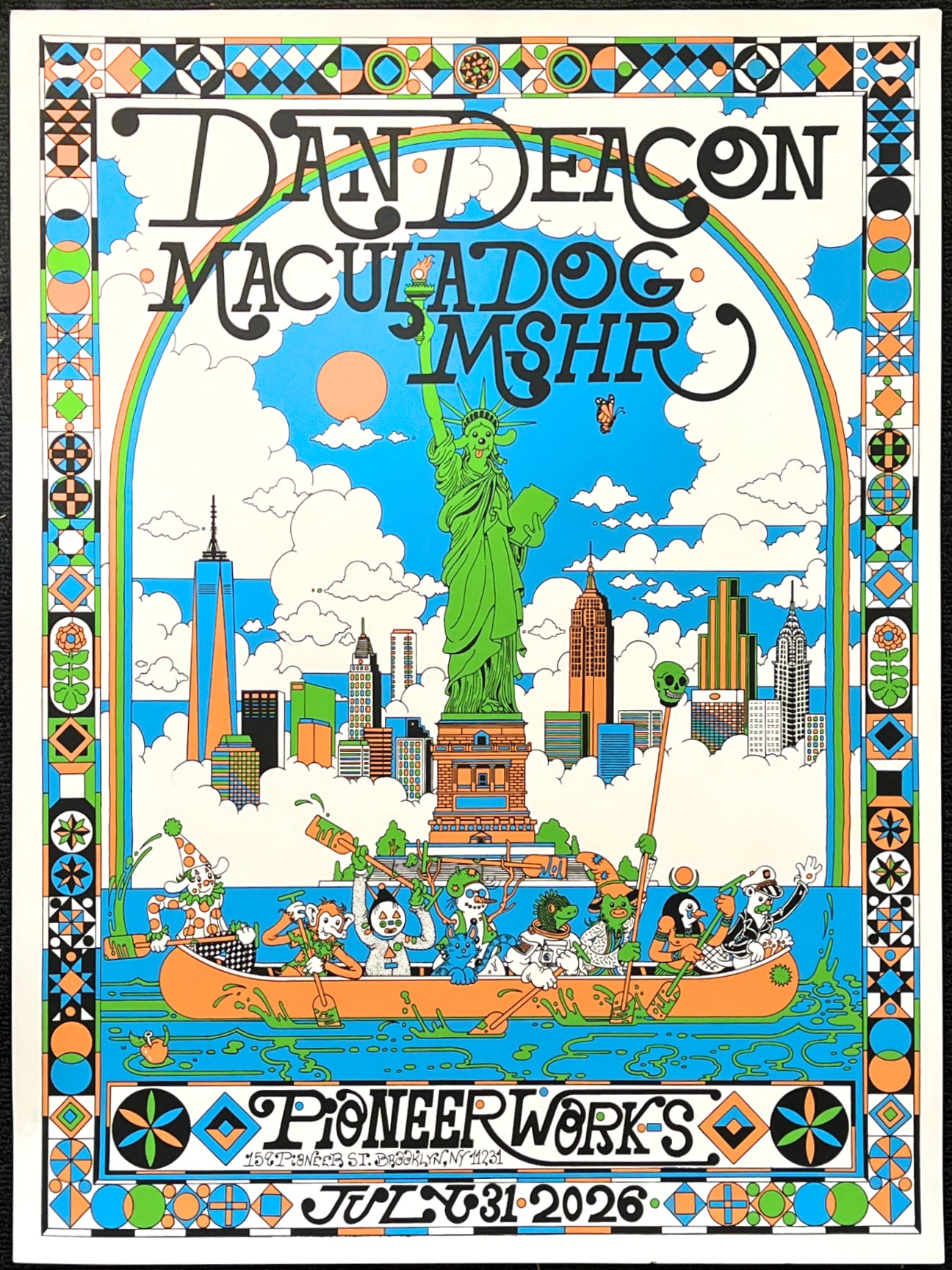 Show Poster (screen print) - Brooklyn, NY - 2026