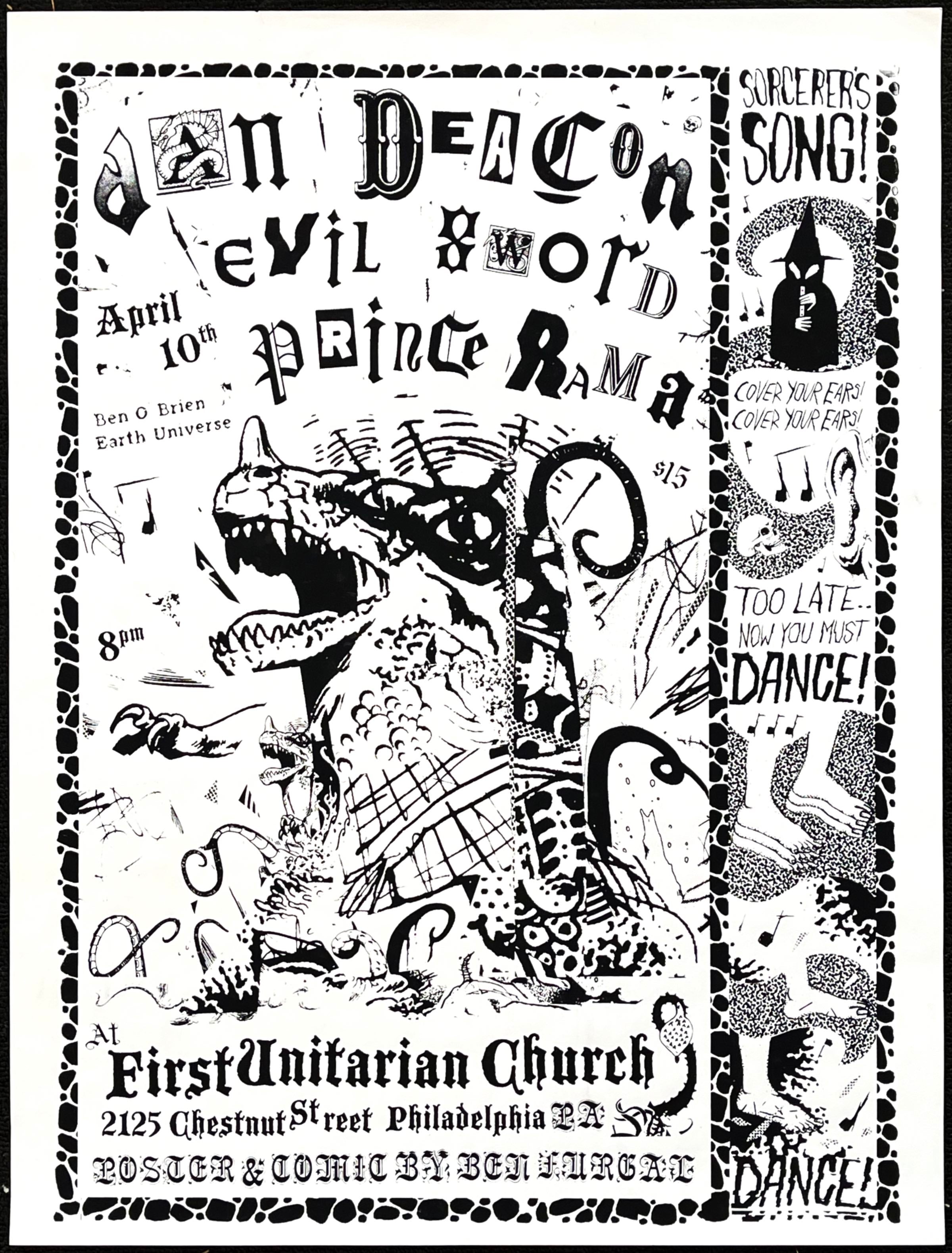 Show Poster (screen print) - Philadelphia - 2015
